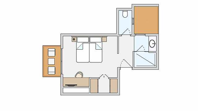 Ekonomik Çift Kişilik Oda (DZE1)